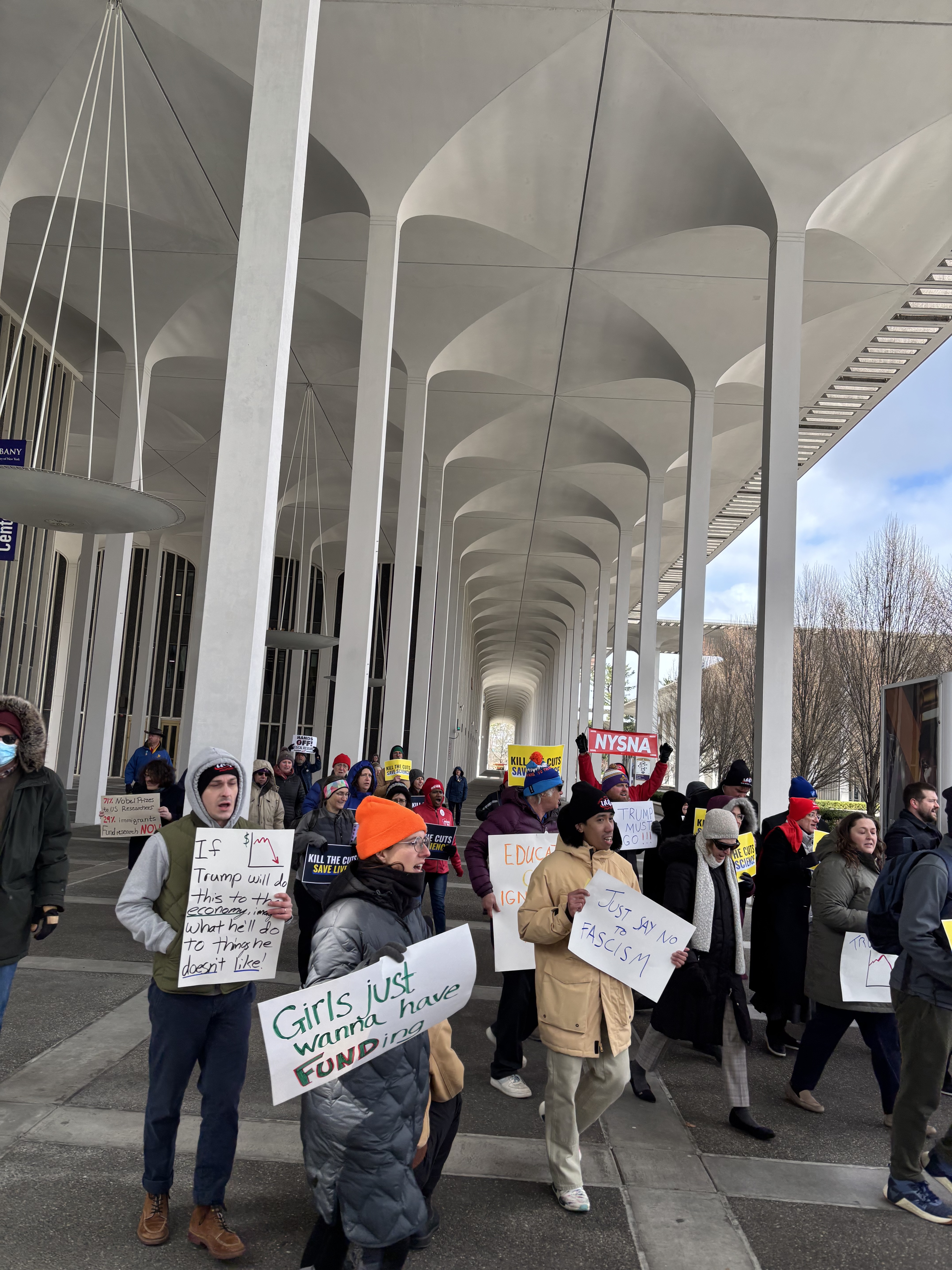 Kill The Cuts Rally in Albany